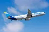 Discover Airbus A330-300 airplane at Frankfurt Airport in Germany