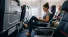 No shoes on an american airlines flight AI generated