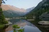 Lake Mills in Rocky Mountain National Park